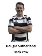 Dougie Sutherland Back row